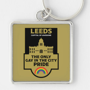 Leeds Gay Pride - Leeds England LGBT - Key Ring