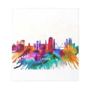 Leeds Skyline Notepad