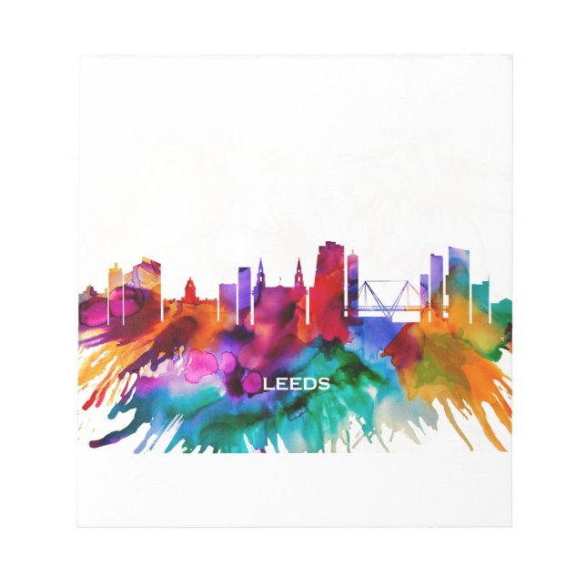 Leeds Skyline Notepad (Front)