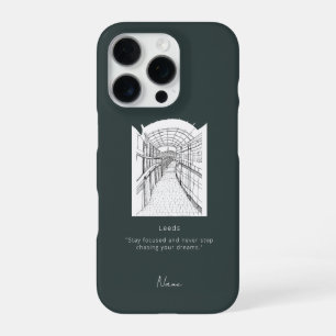 Leeds Tone Sketch iphone case 