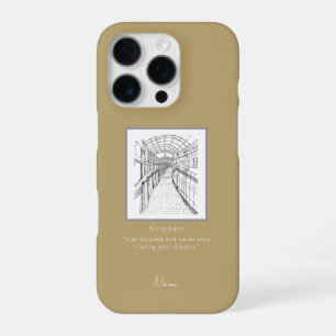 Leeds Tone Sketch iphone case 