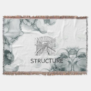 Leeds Tone Watercolor Blanket 