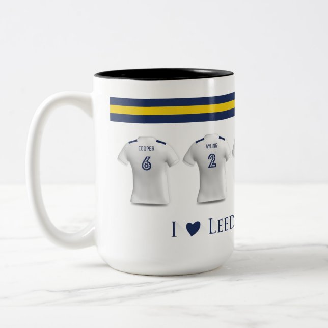 Leeds United Inspired Mug - I Love KOCH (Left)