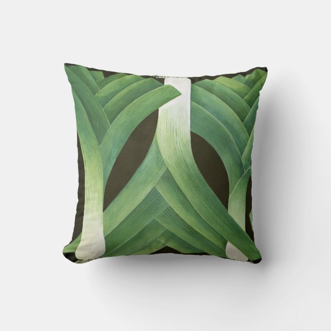 Leeks 2014 cushion (Front)