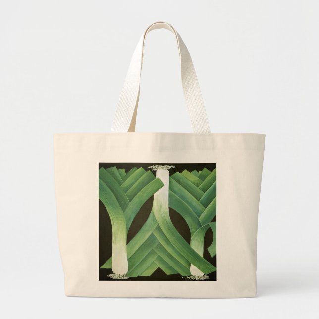 Leeks 2014 large tote bag (Front)