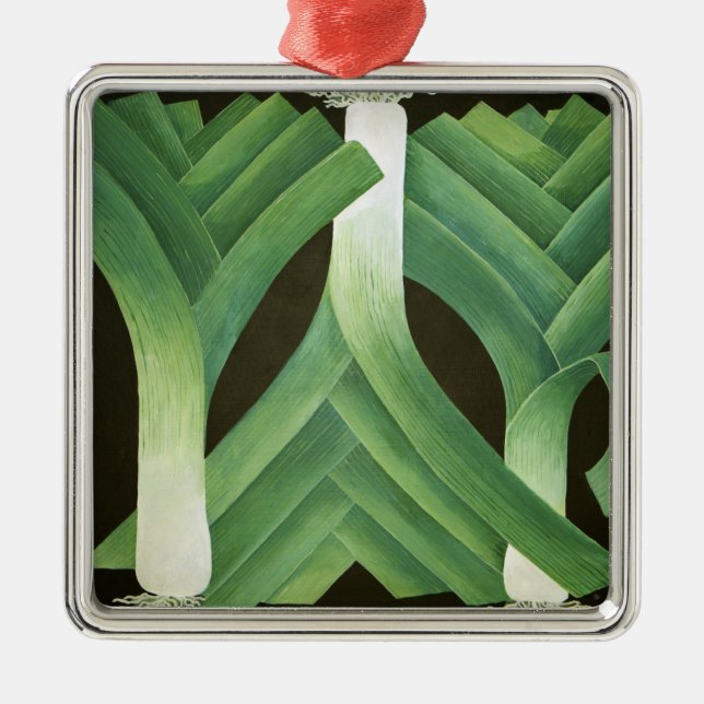 Leeks 2014 metal tree decoration (Front)