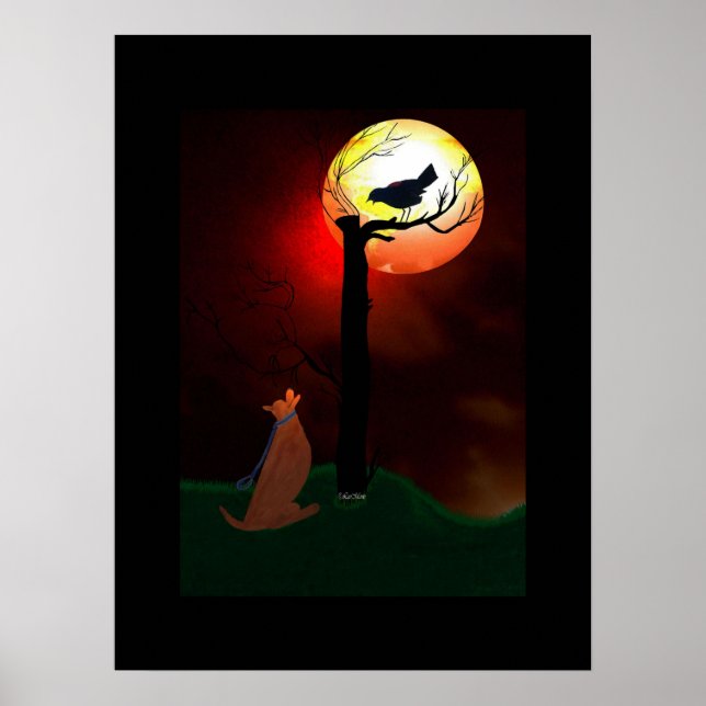 LeeMarie's Drawing .Hello Poster (Front)