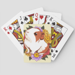 Leese and English guinea pigs Playing Cards