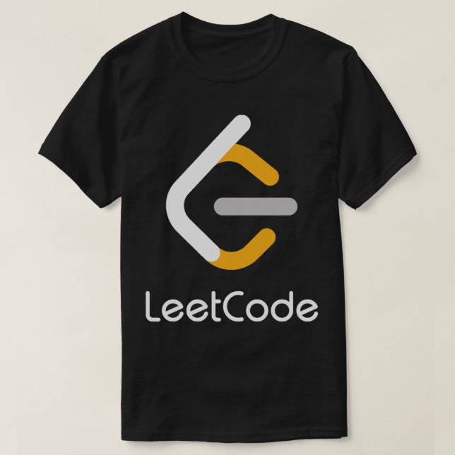 Leetcode Dark    T-Shirt (Design Front)