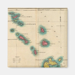 Leeward Islands Magnet