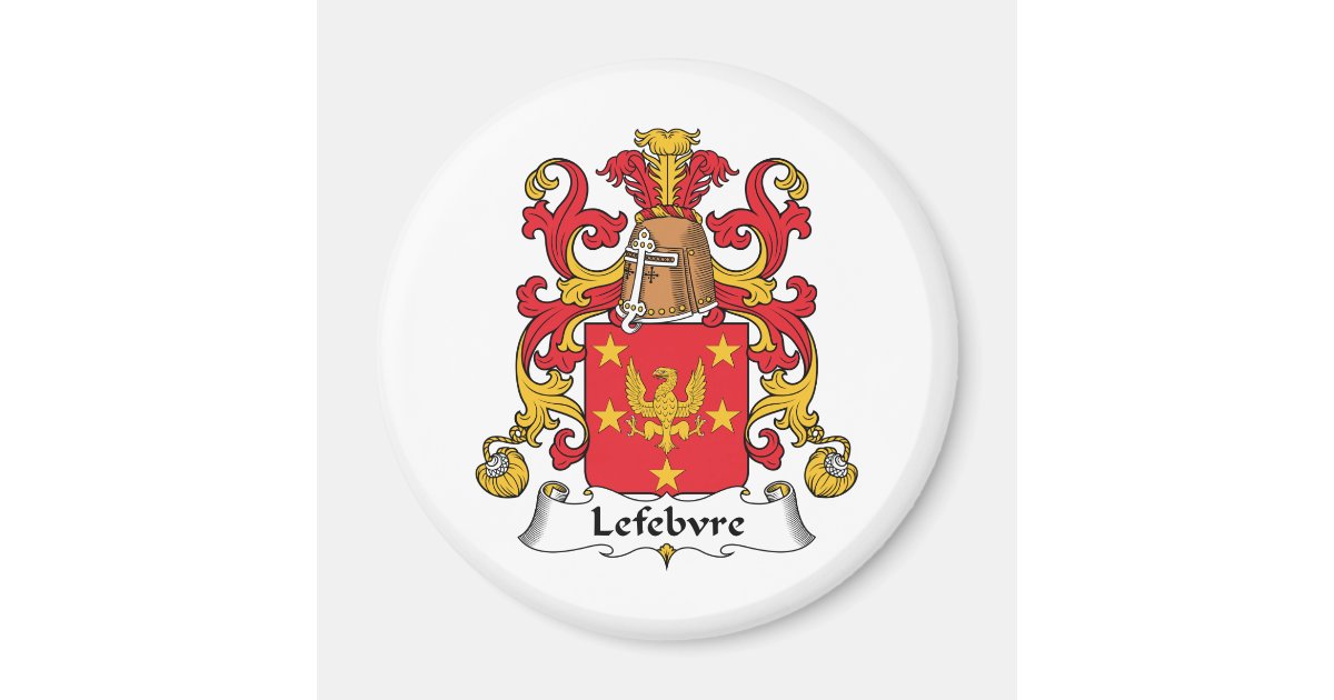 Lefebvre Family Crest Zazzle