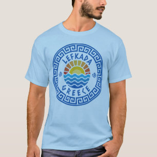 Lefkada Island, Greece - Light Blue Men's T-Shirt