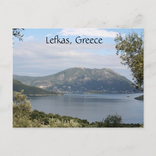 Lefkas Island, Greece Postcard (Front)