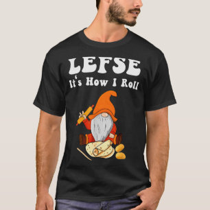 Lefse It's How I Roll Christmas T-Shirt