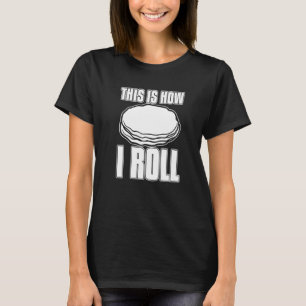 Lefse Norwegian Bread Recipe Maker Flatbread Rolli T-Shirt