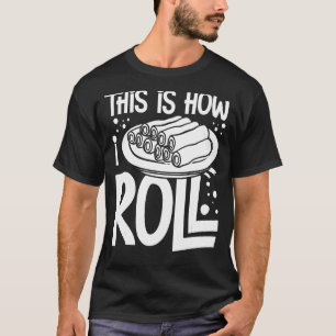 Lefse Norwegian Bread Recipe Maker Flatbread Rolli T-Shirt