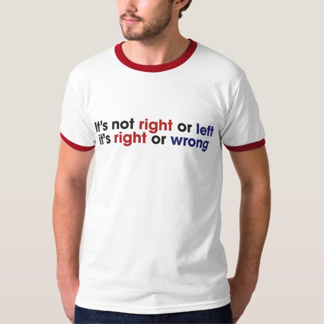 Left and Right Wing T-Shirt (Front)