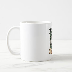 Left Halloween Costume Home Tree Cat Pumpkins_1 Coffee Mug