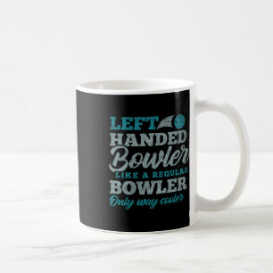 Left Handed Bowler Coffee Mug