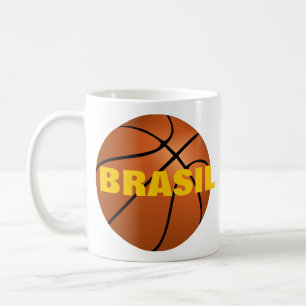 "Left-Handed" Brazil National Basketball Team Coffee Mug