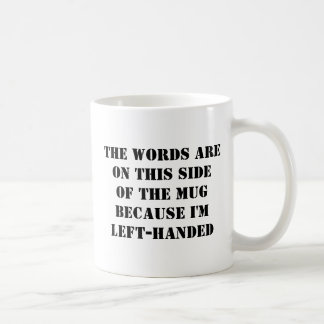 Left-Handed Coffee Mug