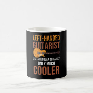 Left-Handed Guitarist Like A Regular Guitarist Coffee Mug