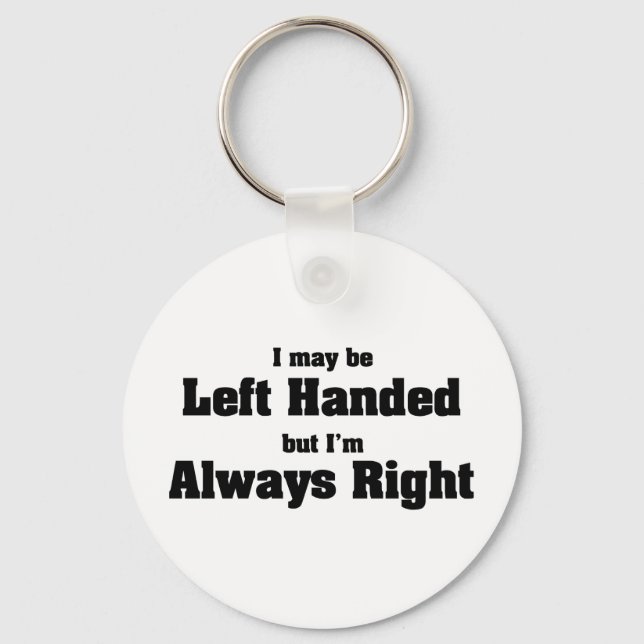 Left Handed Key Ring (Front)