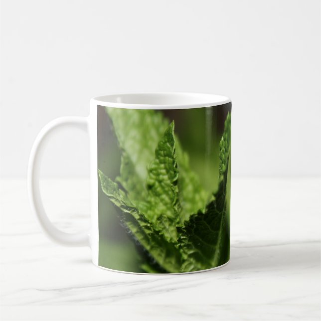 Left-Handed Mint Photograph Mug (Left)