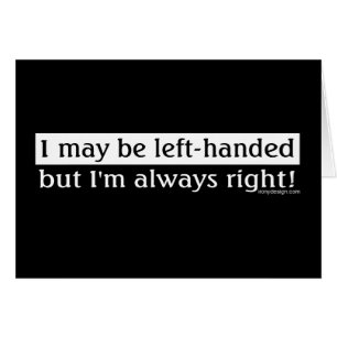 Left-handed people