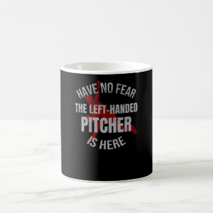 Left Handed Pitcher Gift   Lefty Pitcher Baseball Coffee Mug