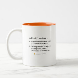 Left-Handed Radical Definition Mug