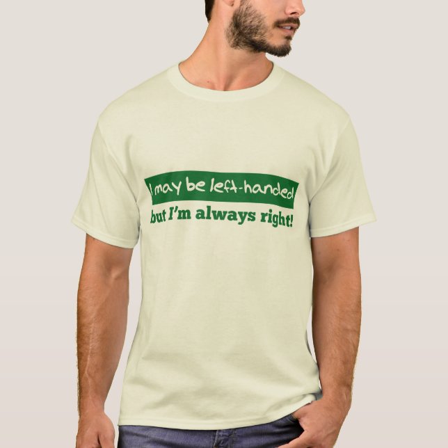 Left-Handed T-Shirt (Front)