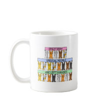 Left Handers Day August 13th Cartoon Cats