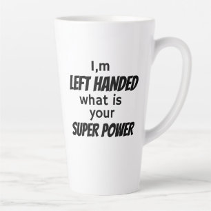 Left Hander's   Latte Mug