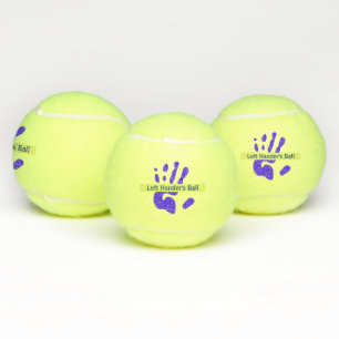 Left Hander's Tennis Balls
