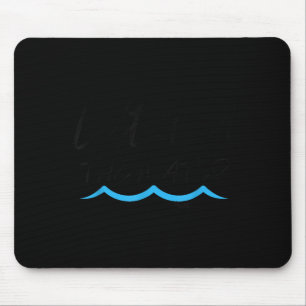 Left It In The Water Baptism Water Splash Black Le Mouse Mat