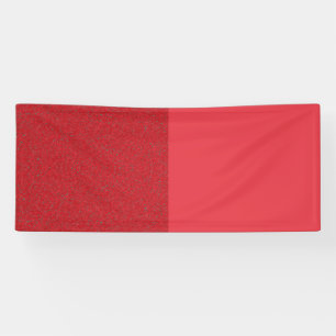Left-Noise Tomato Red Event Banner – Customisable