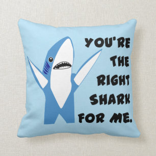 Left Shark Dancing Valentine Cushion
