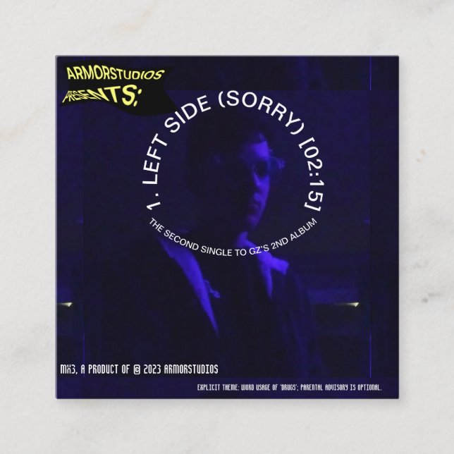 LEFT SIDE (SORRY) [special edition] Enclosure Card (Front)