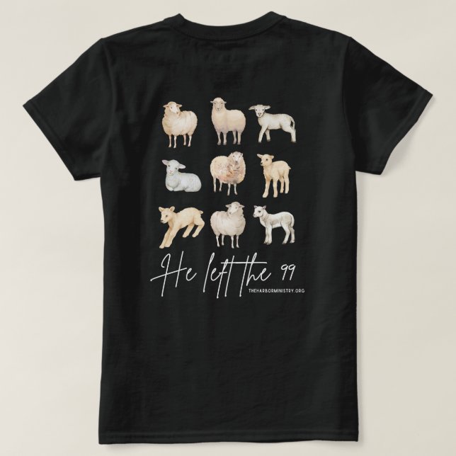 Left The 99 T-Shirt (Design Back)