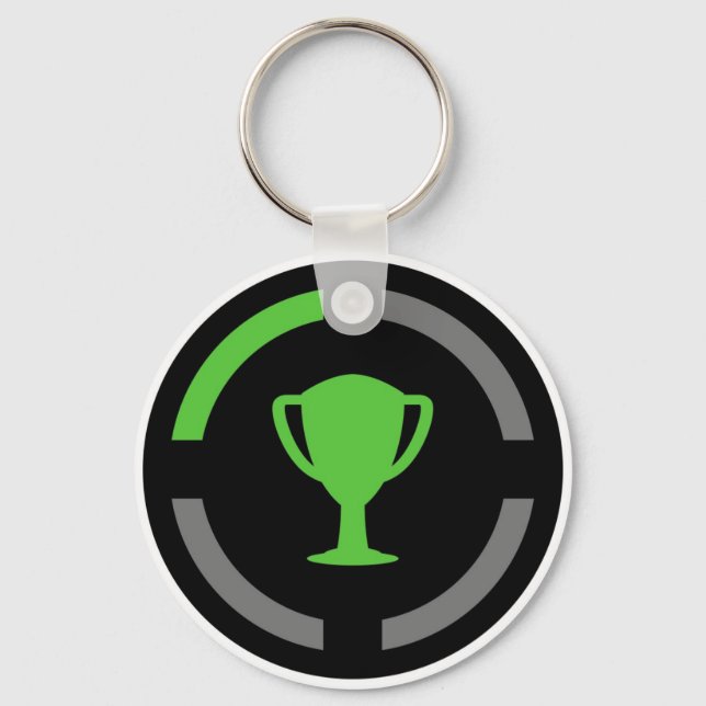 Left the Couch - Achievement Unlocked Key Ring (Front)