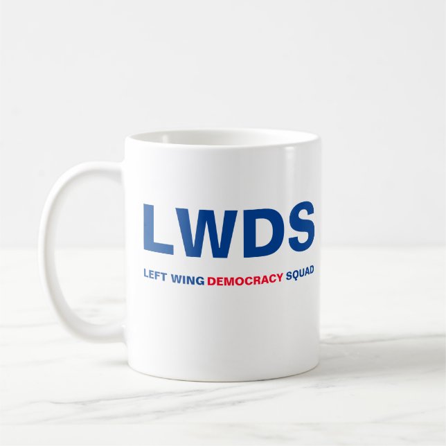 Left Wing Democracy Squad Coffee Mug (Left)
