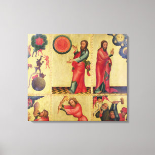 Left wing of the High Altar of St. Peter's Canvas Print