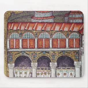 Left wing of the Palazzo di Teodorico, 527-99 Mouse Mat
