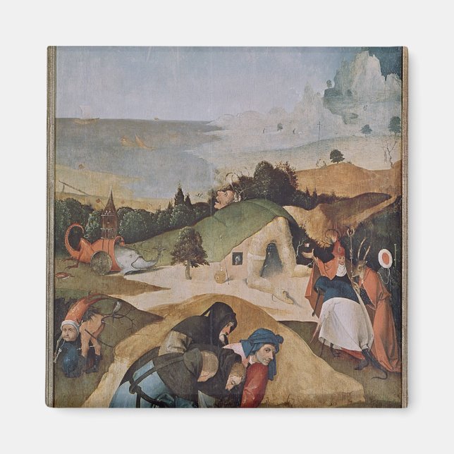 Left wing of the Triptych of the Temptation of Magnet (Front)
