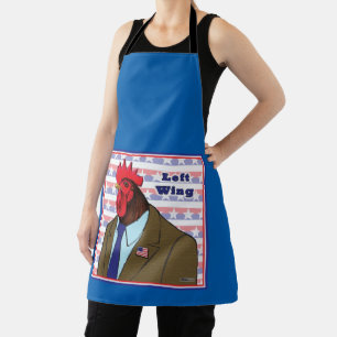 Left Wing Rooster Apron