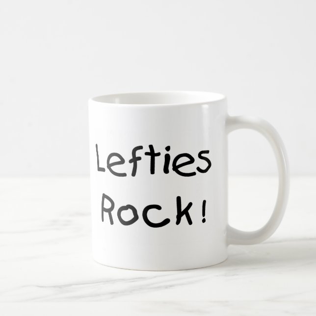Lefties Rock Coffee Mug (Right)