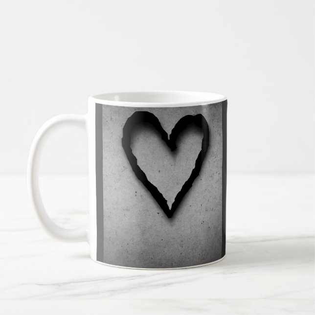 Leftover heart, No 01 Coffee Mug (Left)
