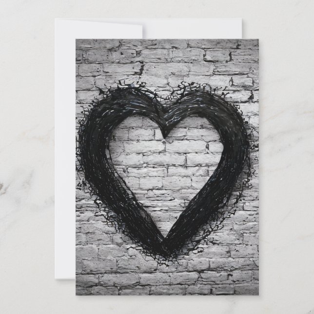 Leftover heart, No 02 Holiday Card (Front)