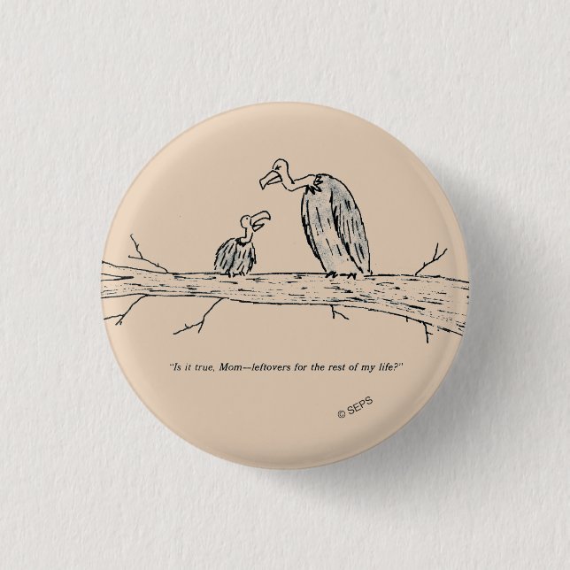 Leftovers 3 Cm Round Badge (Front)